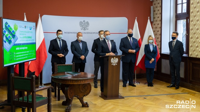 Fot. Robert Stachnik [Radio Szczecin] Szczecin dostał 6 mln zł dotacji na ekologiczne autobusy [ZDJĘCIA]