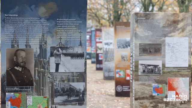 Fot. Robert Stachnik [Radio Szczecin] Wystawa niepodległościowa w Szczecinie [ZDJĘCIA]