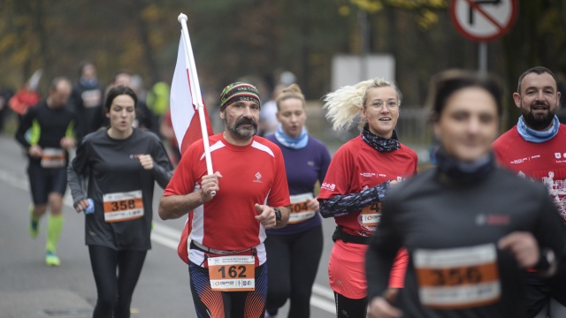 33 Goleniowska Mila. Fot. Kamila Kozioł [Radio Szczecin] 33. Goleniowska Mila Niepodległości. Ale w Szczecinie też biegali... [ZDJĘCIA]