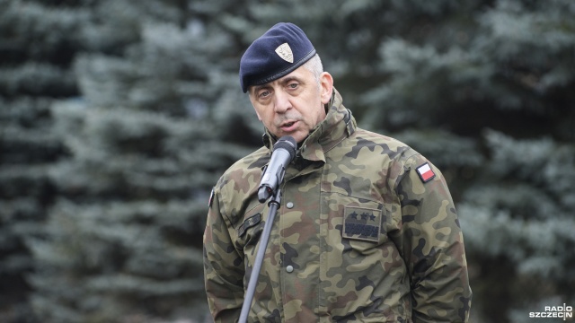 Fot. Kamila Kozioł [Radio Szczecin] Generał NATO: doceniam pracę waszych służb na granicy z Białorusią [WIDEO, ZDJĘCIA]