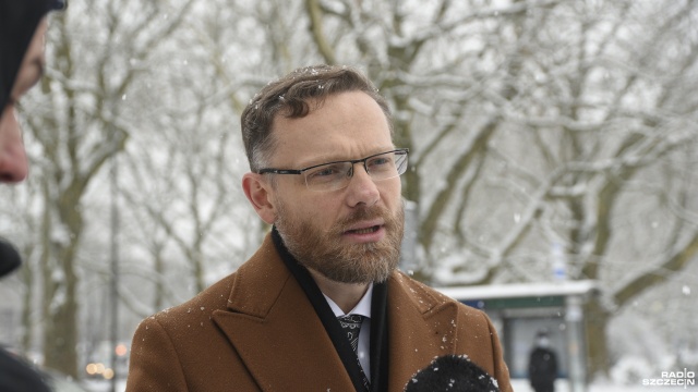 Fot. Kamila Kozioł [Radio Szczecin] 65. rocznica prowęgierskiego protestu. Zdemolowali konsulat ZSRR [ZDJĘCIA]