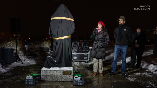 Fot. Mateusz Papke [Radio Szczecin] Szef wszystkich szefów stanął na Łasztowni [ZDJĘCIA]
