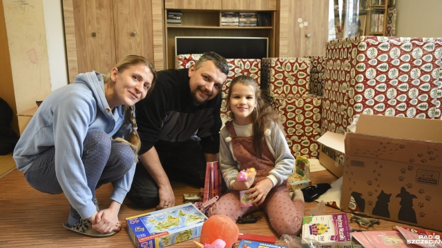Fot. Kamila Kozioł [Radio Szczecin] Szlachetne Paczki docierają do potrzebujących rodzin [ZDJĘCIA]