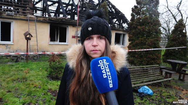 Fot. Marcin Kokolus [Radio Szczecin] "Wszystko poszło z dymem". Trwa zbiórka dla rodziny [ZDJĘCIA]