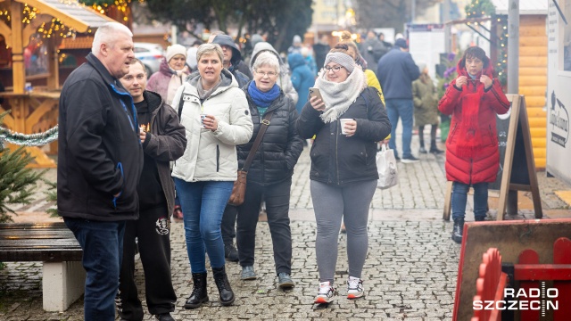 Fot. Robert Stachnik [Radio Szczecin] Ostatni weekend bożonarodzeniowego jarmarku [ZDJĘCIA]