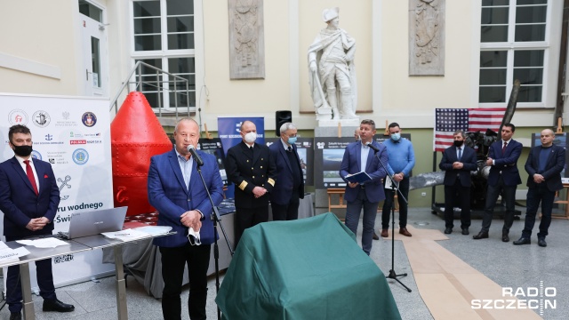 Fot. Robert Stachnik [Radio Szczecin] Tall Boy w Muzeum Narodowym. "Bomba jest kolosalna" [WIDEO, ZDJĘCIA]