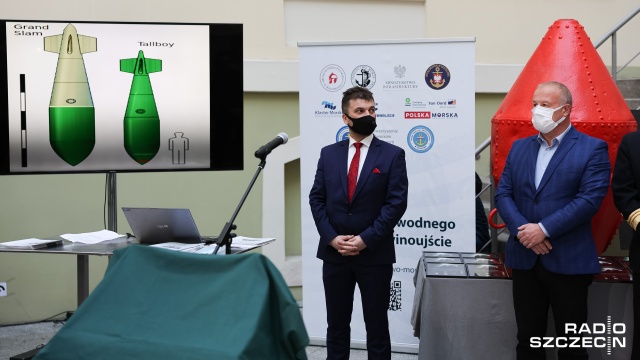 Fot. Robert Stachnik [Radio Szczecin] Tall Boy w Muzeum Narodowym. "Bomba jest kolosalna" [WIDEO, ZDJĘCIA]