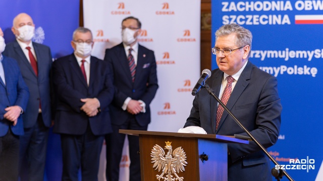 Fot. Robert Stachnik [Radio Szczecin] Zgoda na budowę odcinka S3 [WIDEO, ZDJĘCIA]