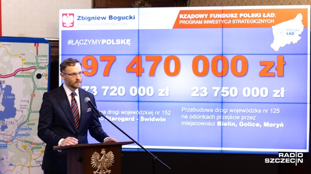 Fot. Robert Stachnik [Radio Szczecin] Zgoda na budowę odcinka S3 [WIDEO, ZDJĘCIA]