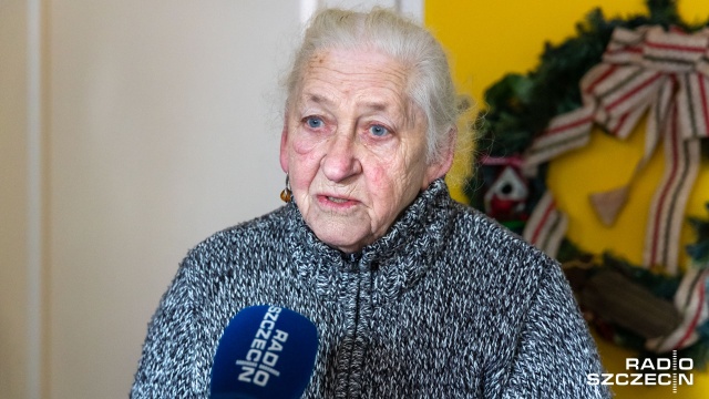 Fot. Robert Stachnik [Radio Szczecin] Po świętach ruch w Jadłodzielni nie ustaje. "Bogu dzięki za jedzenie" [WIDEO, ZDJĘCIA]