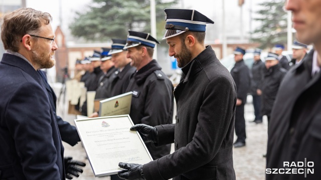 Fot. Robert Stachnik [Radio Szczecin] "Jesteście olbrzymim wsparciem i ochroną dla społeczności lokalnej" [ZDJĘCIA]