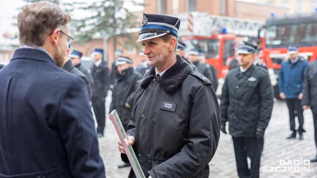 Fot. Robert Stachnik [Radio Szczecin] "Jesteście olbrzymim wsparciem i ochroną dla społeczności lokalnej" [ZDJĘCIA]