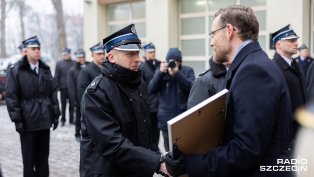 Fot. Robert Stachnik [Radio Szczecin] "Jesteście olbrzymim wsparciem i ochroną dla społeczności lokalnej" [ZDJĘCIA]