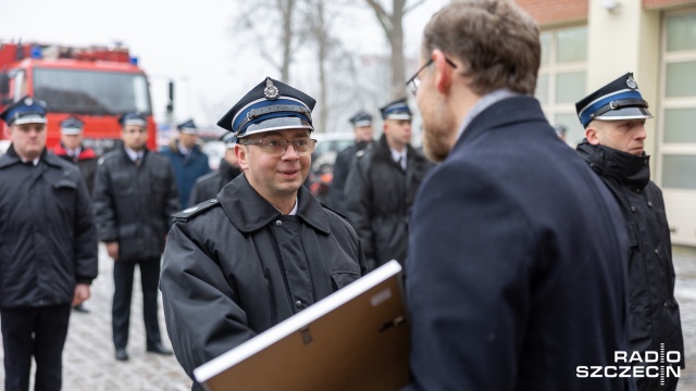 Fot. Robert Stachnik [Radio Szczecin] "Jesteście olbrzymim wsparciem i ochroną dla społeczności lokalnej" [ZDJĘCIA]
