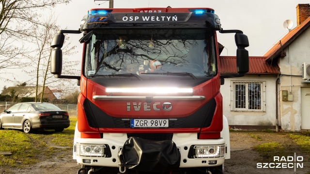 Specjalistyczny sprzęt do pomagania ludziom - otrzymali strażacy -ochotnicy z Wełtynia koło Gryfina.