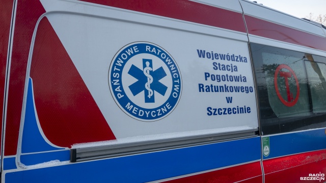 Rowerzysta zmarł na ulicy nad Odrą w Szczecinie.