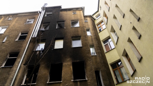Pożar przy Jagiellońskiej, dwie rodziny spędziły noc w hotelu. Co dalej [WIDEO, ZDJĘCIA]
