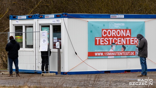 Ruszył kolejny punkt szybkich testów na granicy z Meklemburgią