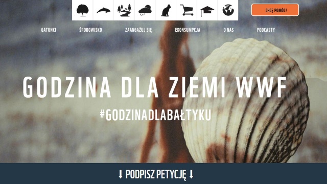 Już po raz kolejny miasto przyłącza się do akcji Godzina dla Ziemi. Celem tegorocznej jest ochrona środowiska Morza Bałtyckiego i zwiększenie świadomości na temat zagrożeń klimatycznych.