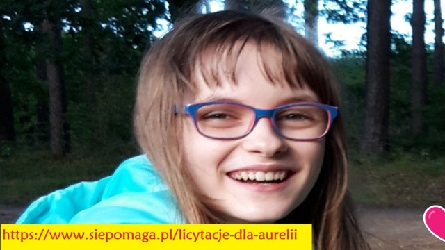 Ma 13 lat, ciężko choruje i potrzebuje wsparcia, by mogła żyć jak zwykła nastolatka. Aurelia Mączkowska z Mirosławca walczy z guzem mózgu. Jedyna szansą dla niej jest leczenie w Stanach Zjednoczonych.