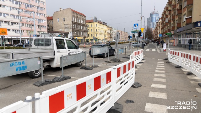 Uwaga kierowcy Spore zmiany w organizacji ruchu w okolicach Placu Żołnierza Polskiego w Szczecinie.