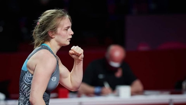 Katarzyna Mądrowska z klubu Feniks Pesta Stargard zdobyła brązowy medal Mistrzostw Europy w zapasach odbywających się w Warszawie.