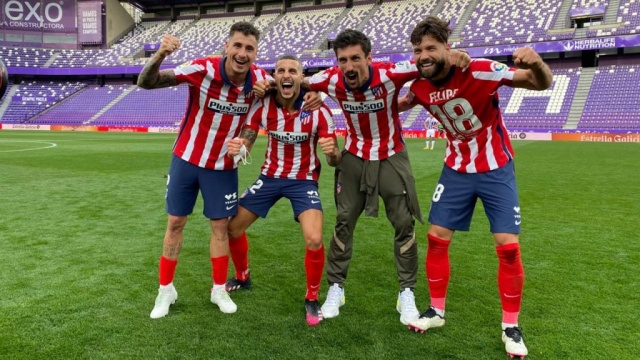 Piłkarze Atletico Madryt sięgnęli po 11. w historii mistrzostwo Hiszpanii.