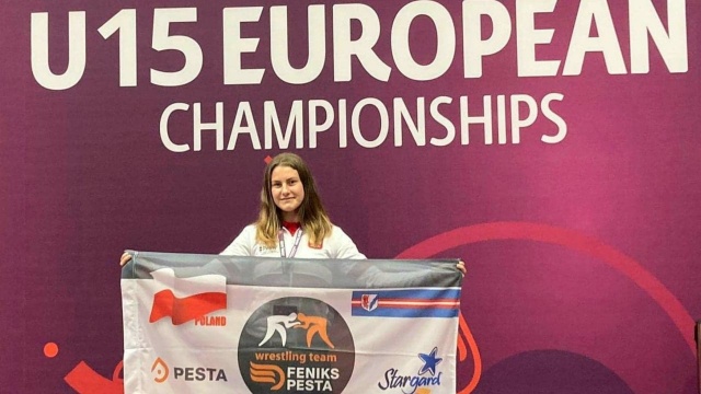 Walczyła bardzo dzielnie, ale medalu Mistrzostw Europy w zapasach do lat 15 zakończonych w Sofii nie zdobyła.
