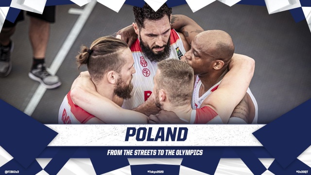 Reprezentacja Polski w koszykówce 3x3 zagrają na igrzyskach w Tokio.