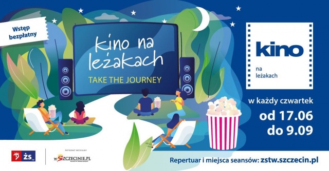 Rusza Kino na Leżakach z letnimi seansami pod gołym niebem. W repertuarze znajdą się między innymi Forrest Gump, Thelma i Louise oraz Złap mnie, jeśli potrafisz.