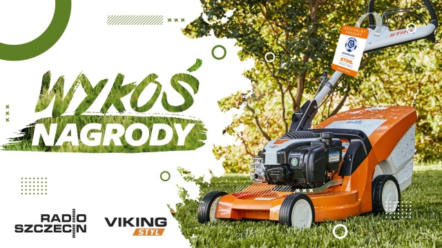 Ogłaszamy konkurs dla naszych słuchaczy, w którym razem z salonem Stihl - znajdującym się w budynku Polmo w Szczecinie - rozdajemy kosiarki automatyczne oraz kosy akumulatorowe.