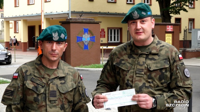 Akcję zorganizowali żołnierze 12 Brygady Zmechanizowanej ze Szczecina. 10-miesięczna dziewczynka cierpi na rdzeniowy zanik mięśni.