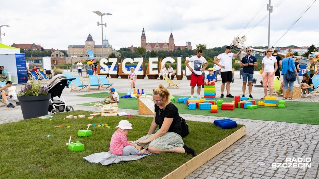 Można ciekawie i aktywnie spędzać wakacje w centrum miasta, wystarczy w weekend odwiedzić szczecińskie bulwary.