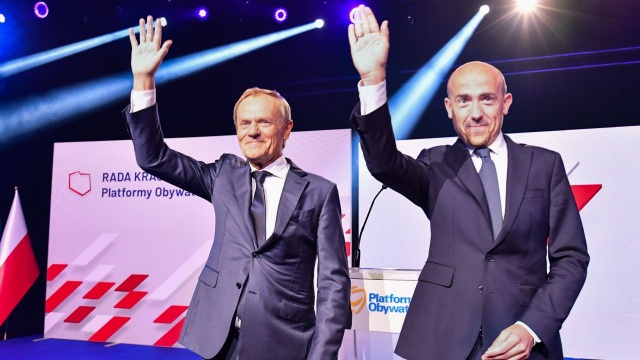 Zakończyła się konferencja prasowa Donalda Tuska w Szczecinie. Nowy pełniący obowiązki szefa PO od Zachodniopomorskiego rozpoczął objazd po Polsce.