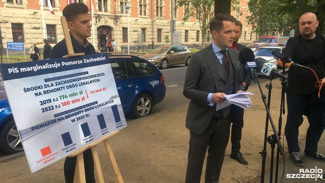Chcą więcej pieniędzy dla regionu - politycy Platformy Obywatelskiej apelują do wojewody i rządu o dodatkowe środki w ramach Rządowego Funduszu Rozwoju Dróg.