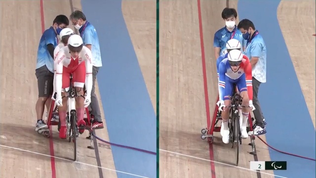 Kolarski tandem Hetmana Lublin Marcin Polak i Michał Ładosz zdobył brązowy medal igrzysk paraolimpijskich w Tokio w wyścigu torowym na dochodzenie na dystansie 4 kilometrów.