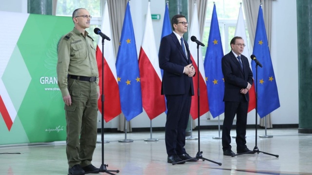 Premier o sytuacji na polsko-białoruskiej granicy: Mamy dowody, że to zorganizowana akcja