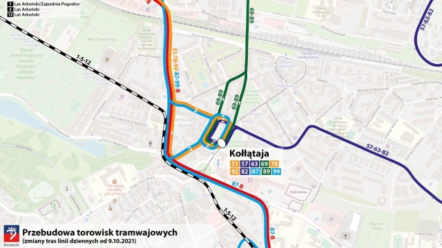 Od soboty całkowicie zamknięta dla ruchu kierowców zostanie część ulicy Kołłątaja w Szczecinie.