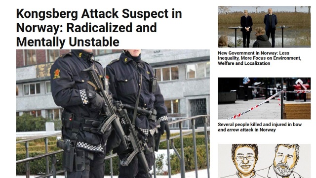 Norwegia - atak był prawdopodobnie aktem terroru