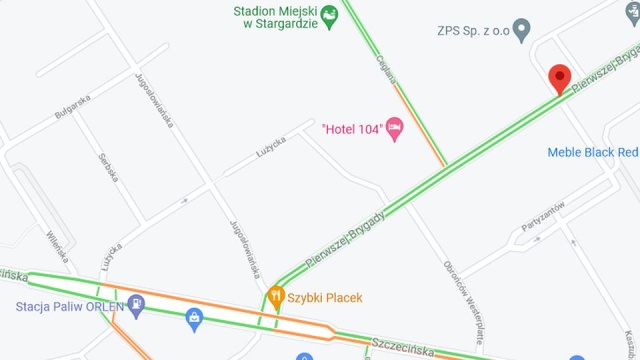 Dobra wiadomość dla kierowców korzystających z ulic Stargardu - udrożniona została ulica Pierwszej Brygady.