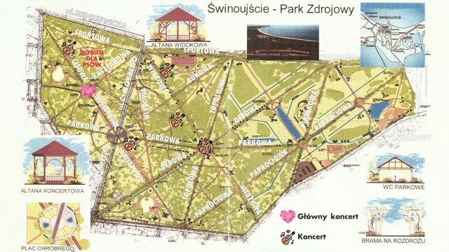 Bukowa, Kwiatowa, Cisowa czy Kasztanowa - tak od teraz nazywają się alejki w Parku Zdrojowym w Świnoujściu.