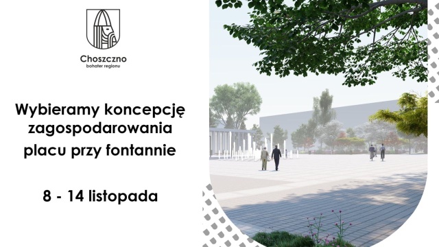 Mieszkańcy Choszczna zadecydują jak będzie wyglądał jeden z miejskich placów. Zmieni się ten przy Kościele Narodzenia Najświętszej Maryi Panny, czyli plac przy Sezamie.