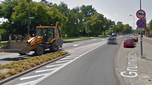 Zmiana organizacji ruchu na ulicy Grunwaldzkiej w Świnoujściu.