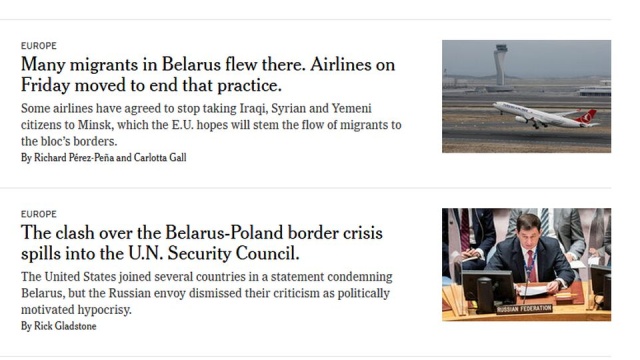 W Stanach o sytuacji na granicy polsko-białoruskiej