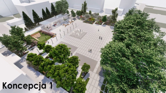 Głosowanie zakończone - teraz czas na realizację. W Choszcznie mieszkańcy zdecydowali, jak będzie wyglądał - po przebudowie - plac przy fontannie.