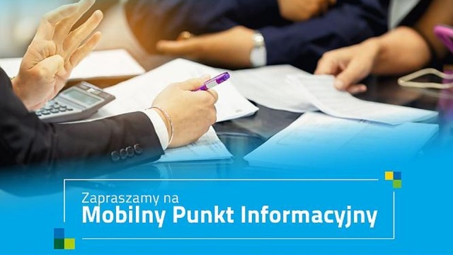Mobilny Punkt Informacyjny dla przedsiębiorców w stargardzkim Urzędzie Miejskim.