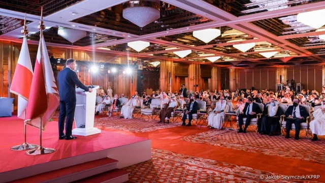Prezydent Andrzej Duda w Katarze