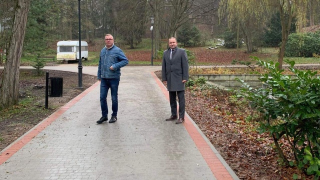 Zrealizowano kolejne inwestycje w Parku Zdrojowym w Połczynie-Zdroju.