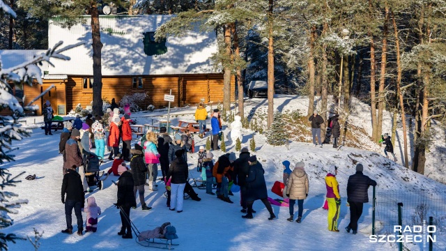 Szczecińska Gubałówka dla narciarzy i saneczkarzy [WIDEO, ZDJĘCIA]