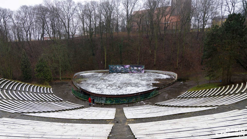 Nowy amfiteatr ma być nowoczesny, wygodny i bezpieczny. Fot. Robert Stachnik [Radio Szczecin]